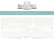 Tablet Screenshot of breezyhillsouth.com